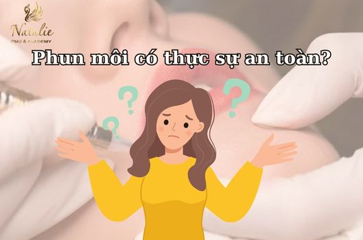 những ai không nên phun môi